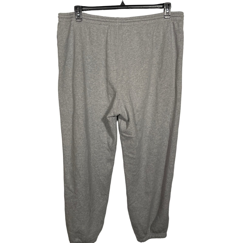 Reebok Plus Size Identity Logo Fleece Joggers Grey 3X - Picture 4 of 8